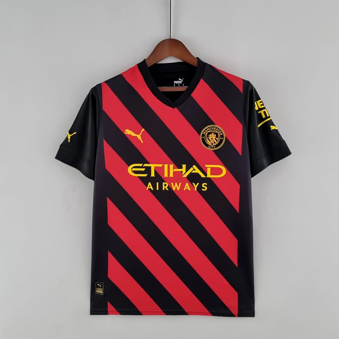 Camisola Alternativa do Manchester City 2022/2023 - Vista 1