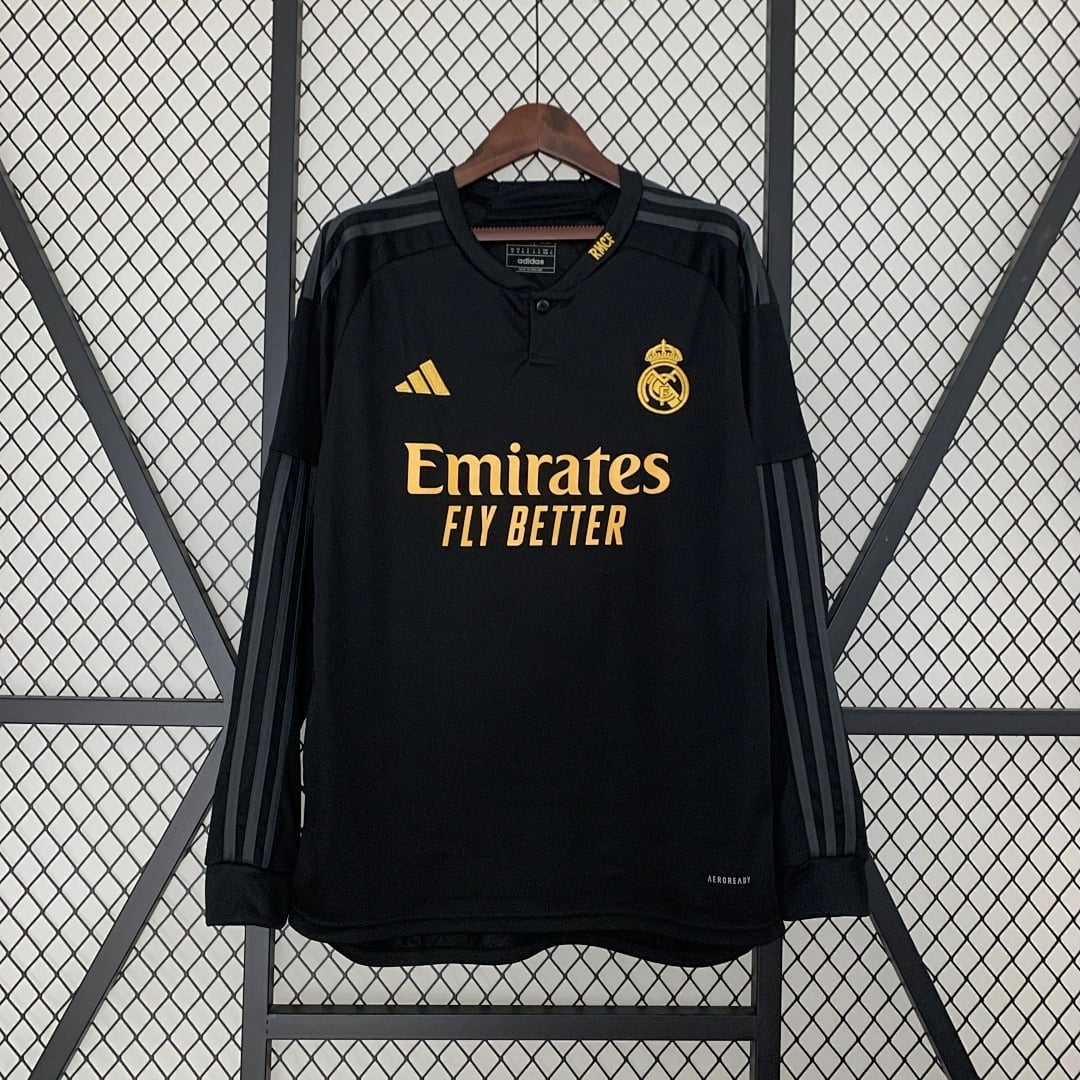 Camisola Terceira do Real Madrid 2023/2024 (Manga Longa) - Vista 1