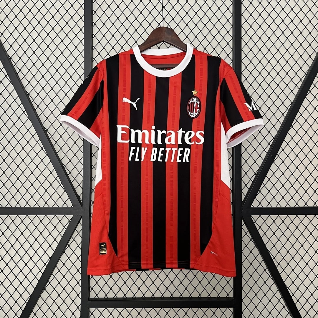 Camisola Principal do AC Milan 2024/2025 - Vista 1