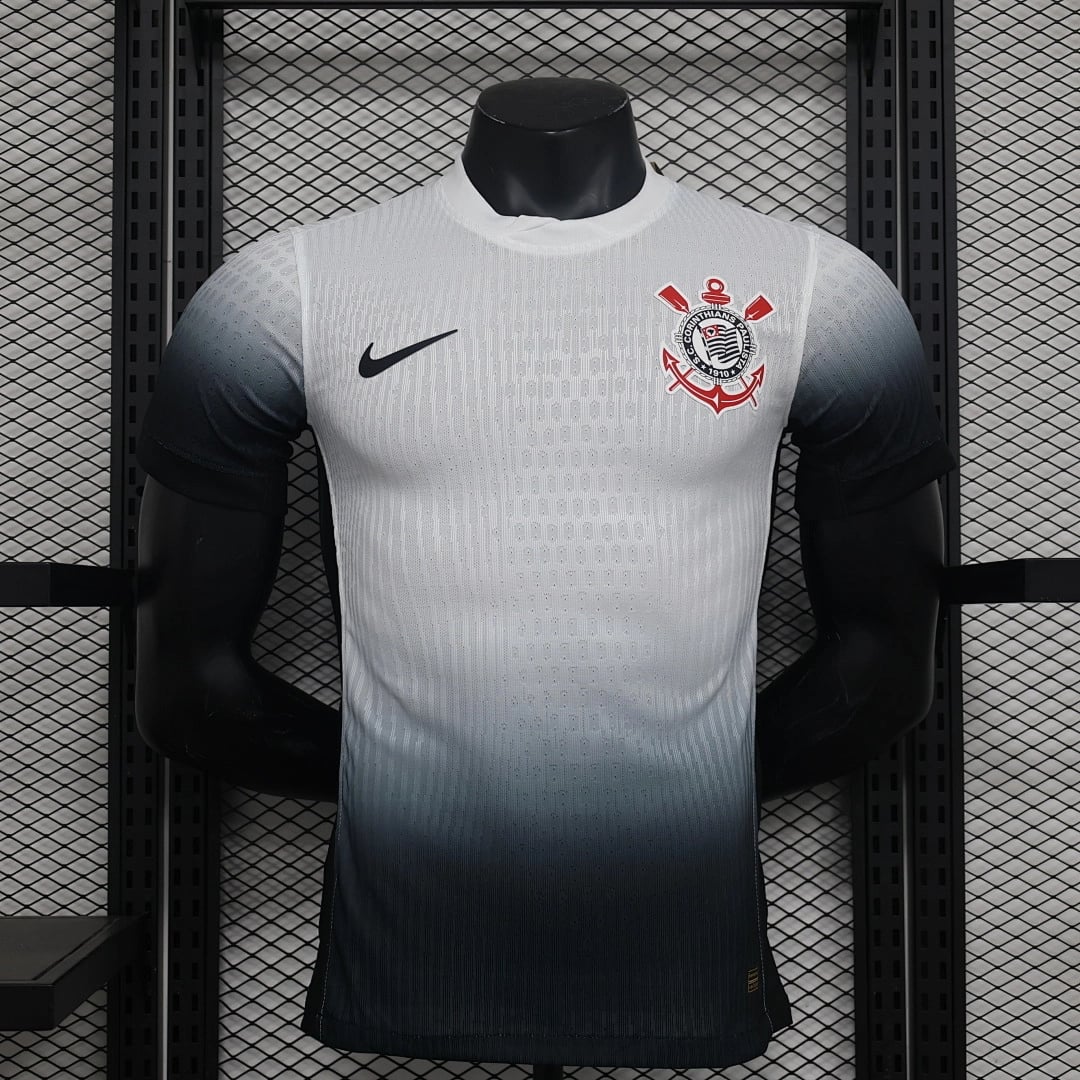 Camisola Principal do Corinthians 2024/2025 Todos Patrocinadores (2) - Vista 1