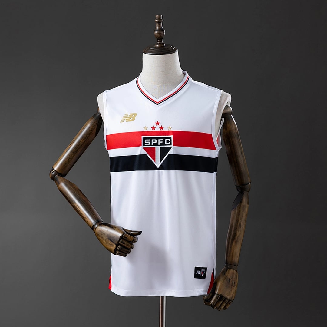 Camisola Principal do Sao Paulo FC 2024/2025 (Colete) - Vista 1