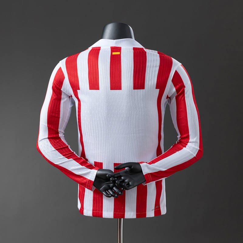 Atletico Madrid 25/26 manga-longa Home versão jogador - Vista 2