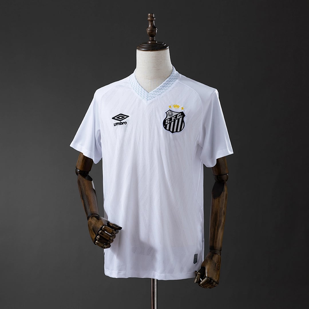 Camisola Principal do Santos FC 2025/2026 Todos Patrocinadores - Vista 1