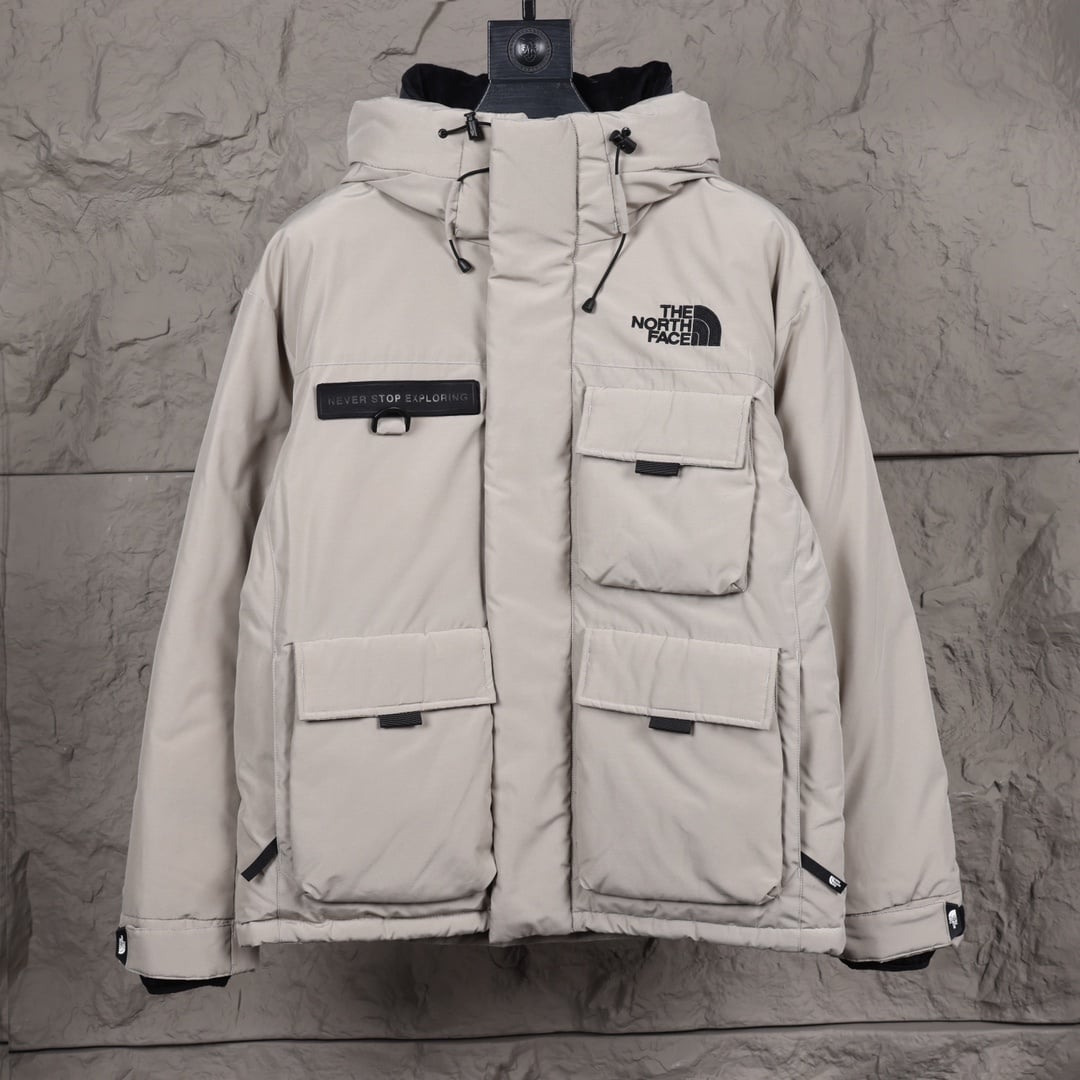 The North Face parka cinza - Vista 1