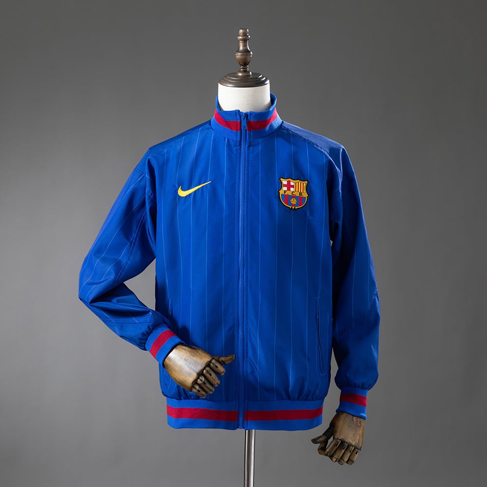 Team Anthem Corta‑Vento FC Barcelona 2025/26 Azul - Vista 1