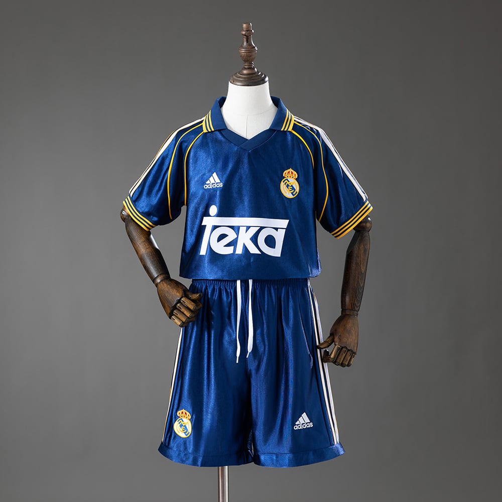 Camisola Terceira Retro Real Madrid 1998/2000 Criança - Vista 1