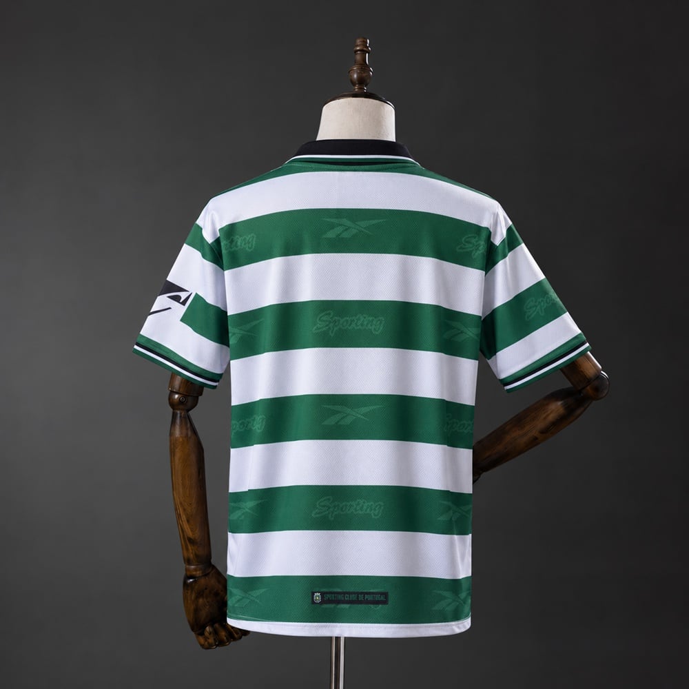Camisola Retro Sporting 1998/1999 Principal - Vista 2
