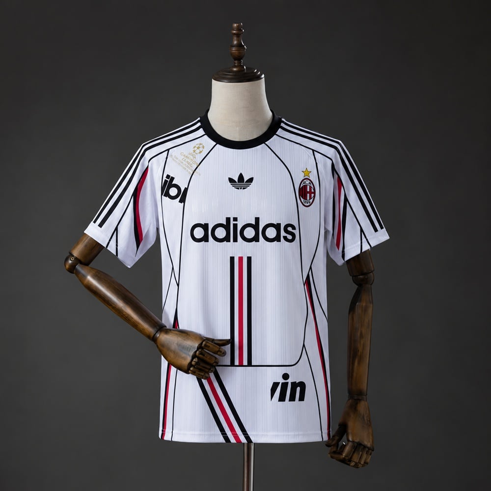 Camisola AC Milan 2026/2027 Adidas Trefoil Branca - Vista 1