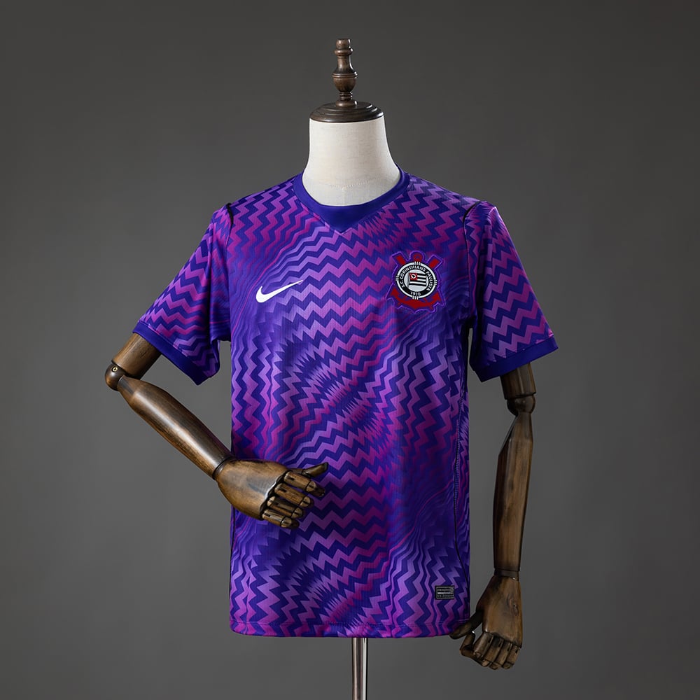 Camisola Corinthians 2026/2027 Guarda-Redes Roxa - Vista 1