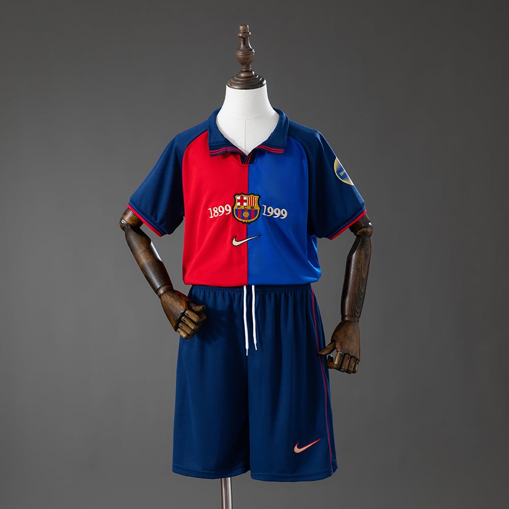 Camisola Retro 100º Aniversário Barcelona Criança - Vista 1