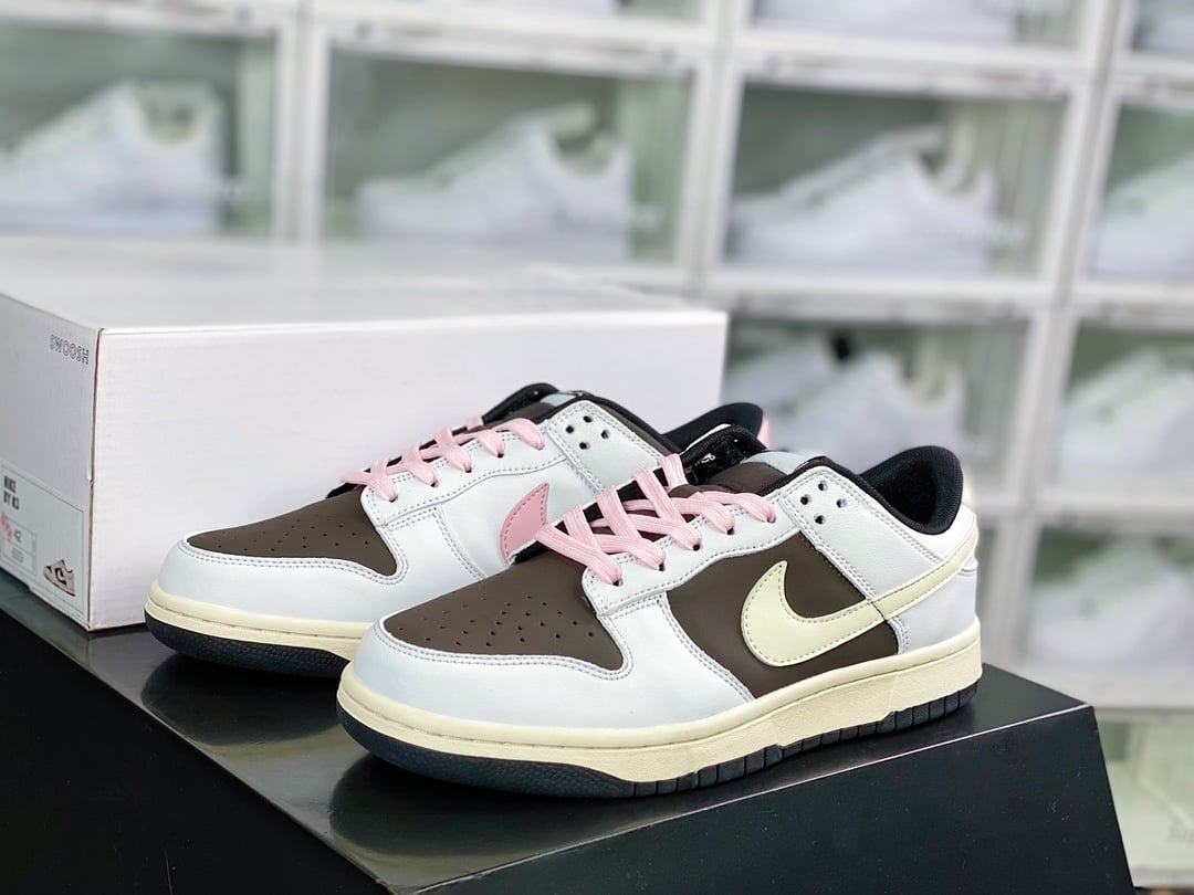 NK Dunk Low Creme Vermelho Valentine
