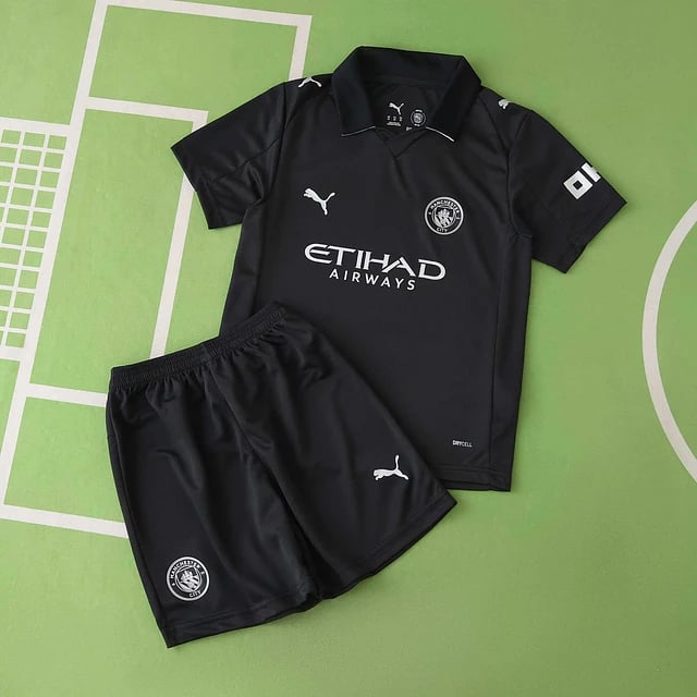 Kit Kids Manchester City Away 25/26