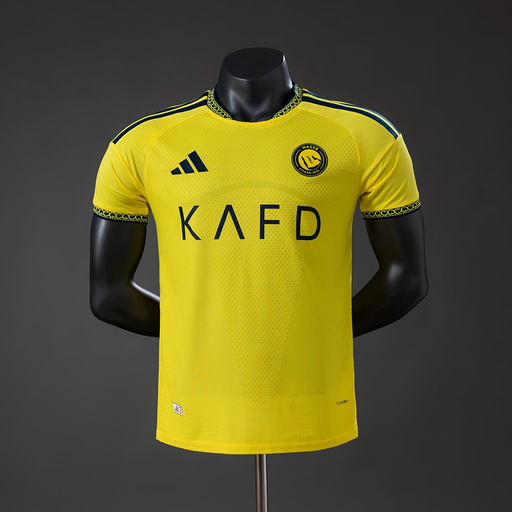 Camisola Al Nassr 2026/2027 Equipamento Principal Versão Jogador - Vista 1