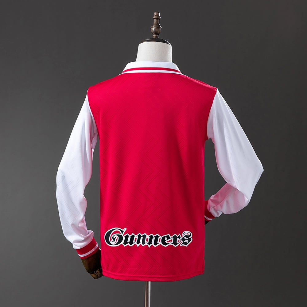Camisola Arsenal 1996/97 Principal Manga Comprida Retro - Vista 2