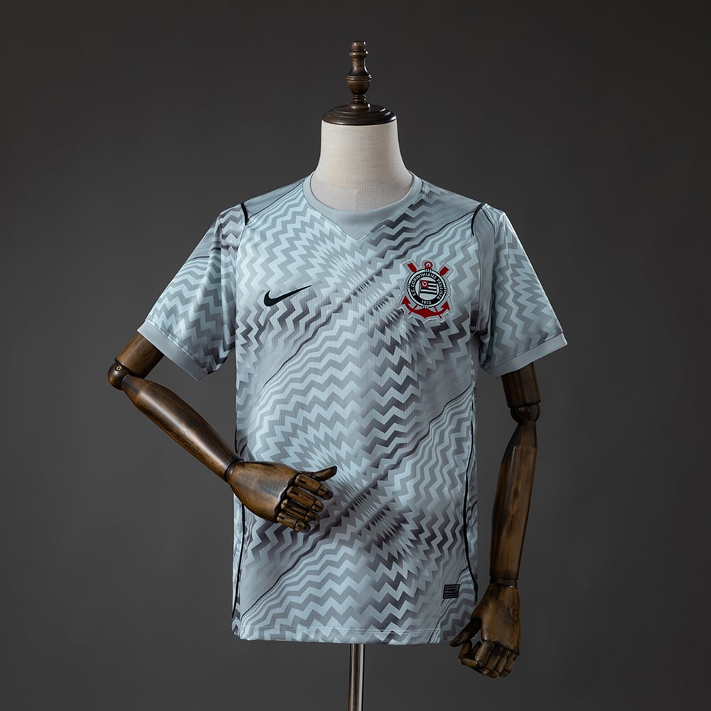 Camisola Corinthians 2026/2027 Guarda-Redes Cinza - Vista 1