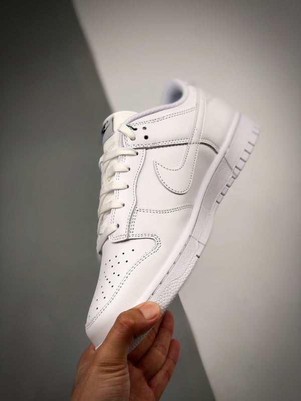 NK Dunk Low Triple White - Vista 2