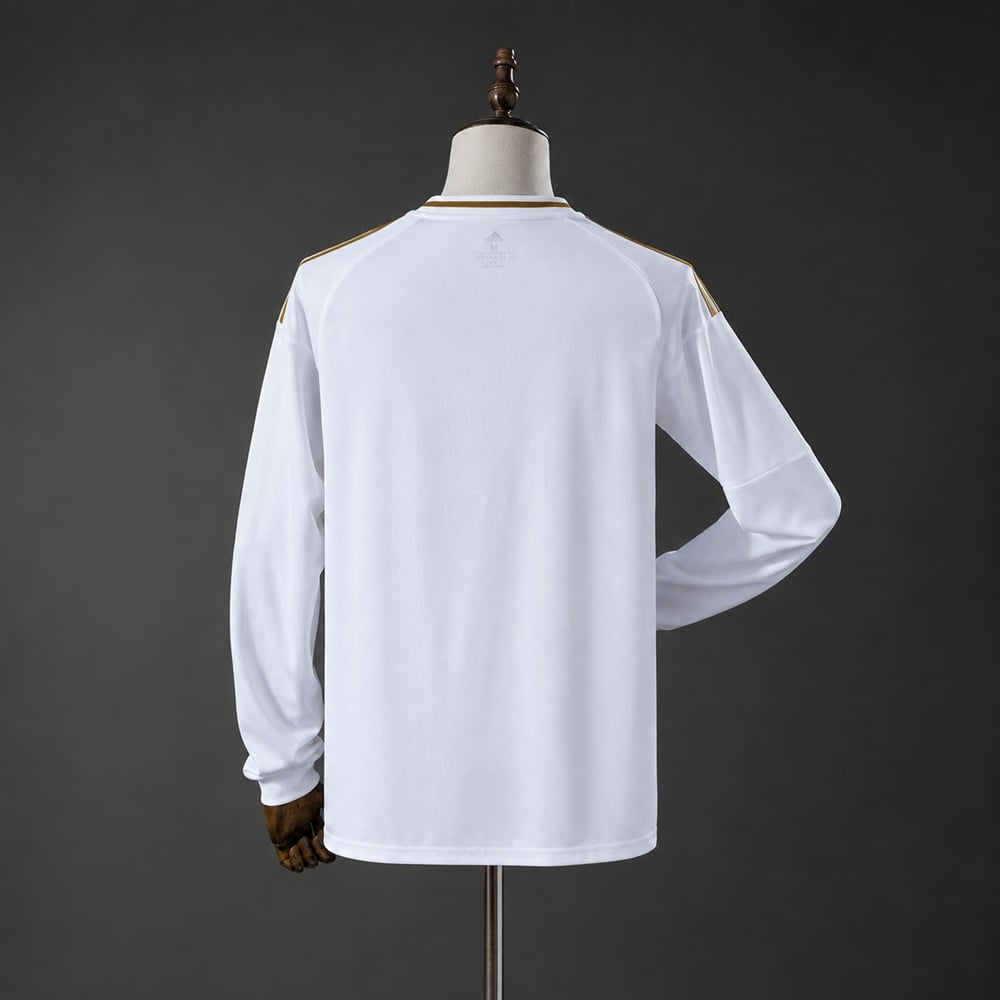 Camisola Real Madrid 2019/2020 Principal Retro Manga Comprida - Vista 2