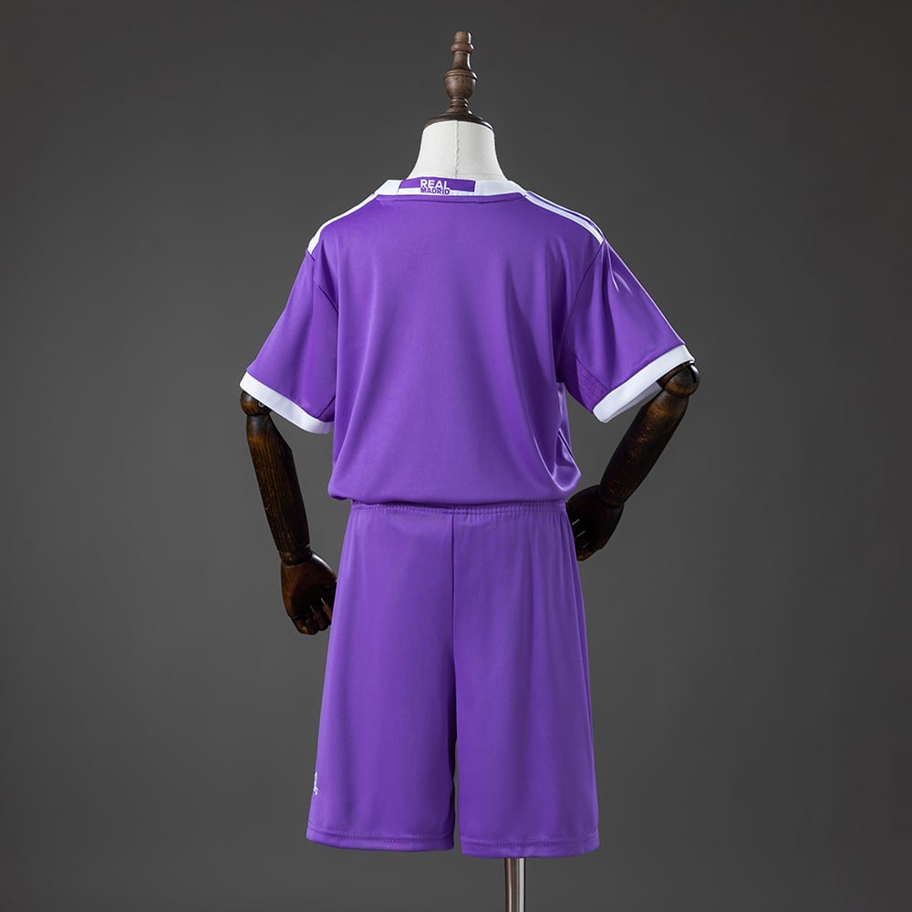 Camisola Fora Retro Real Madrid 2016/2017 Criança - Vista 2