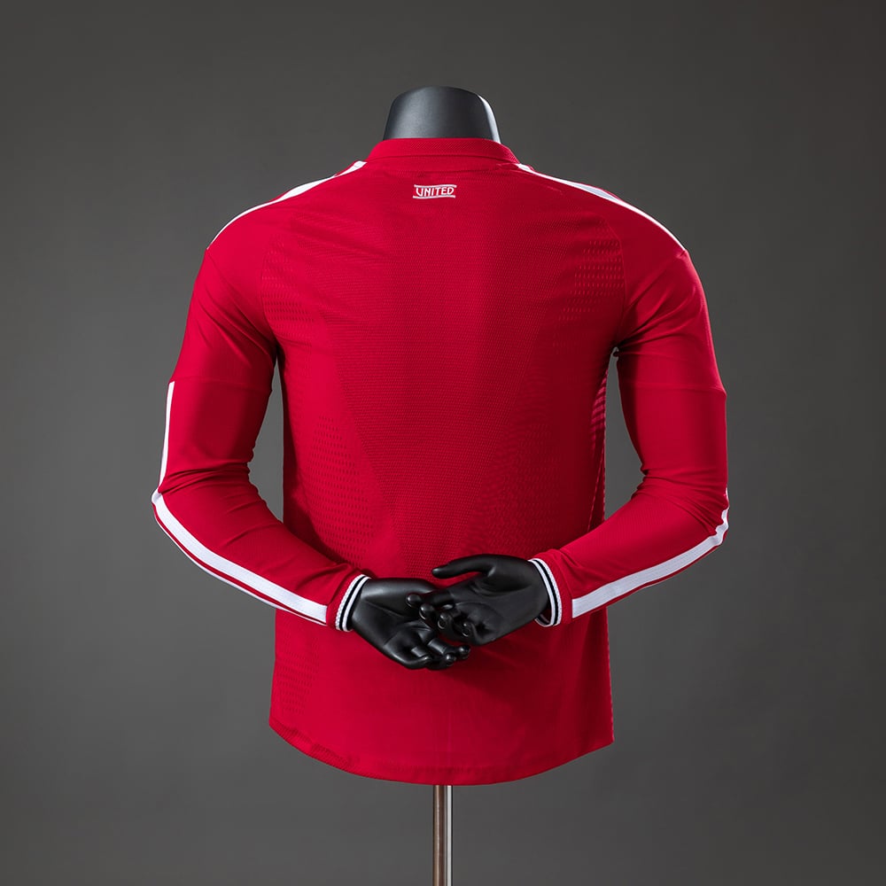Camisola Manchester United 2026/2027 Equipamento Principal Versão Jogador Manga Comprida - Vista 2