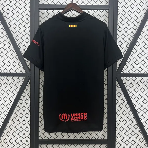 Camisola Barcelona x Travis Scott Preta 2025/26 - Vista 2