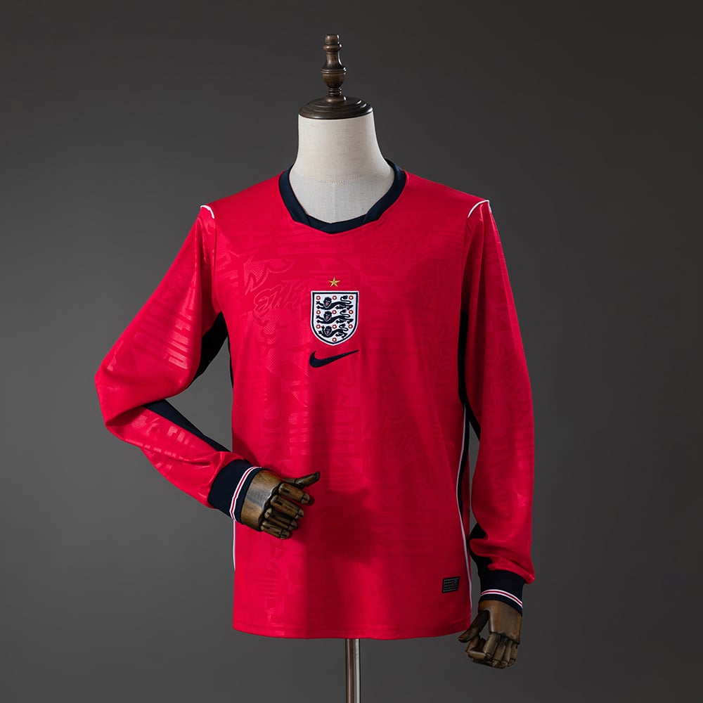 Camisola Fora Inglaterra 2026 Manga Comprida - Vista 1