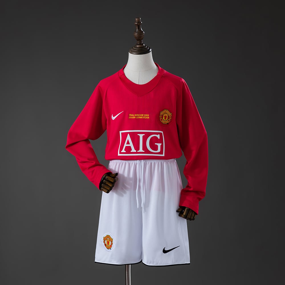 Kit Criança Manchester United Final Champions 2007/08 - Vista 1