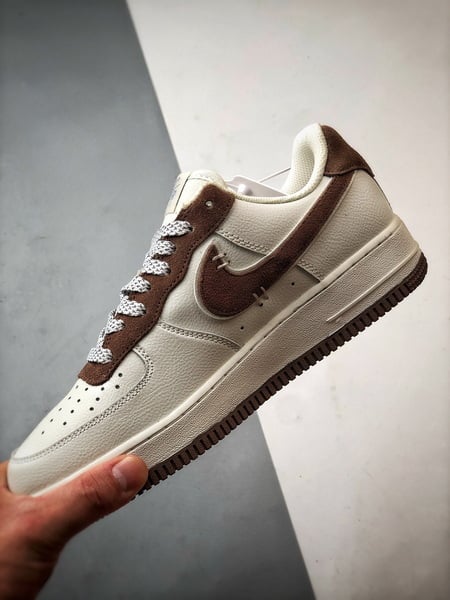 ASSC x Air Force 1 Low Branco e Marrom - Vista 5