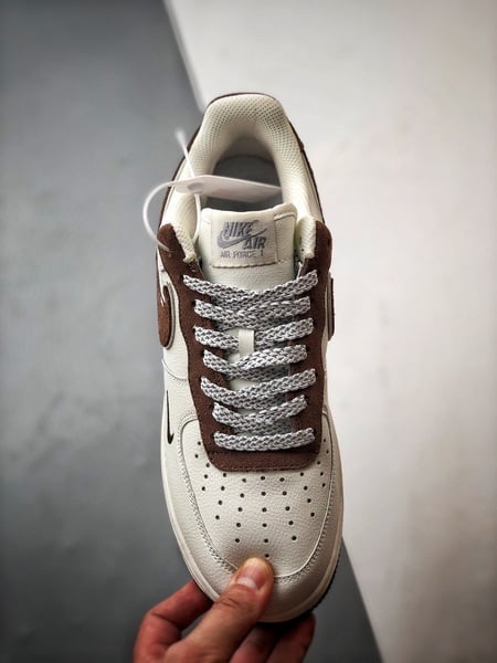 ASSC x Air Force 1 Low Branco e Marrom - Vista 9