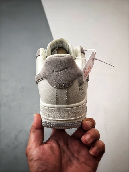 ASSC x Air Force 1 Low Mescla Branco e Cinza - Vista 3