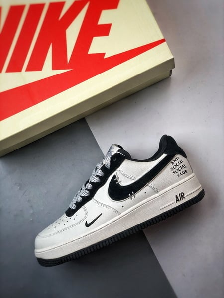 ASSC x Air Force 1 Low Branco e Preto - Vista 8