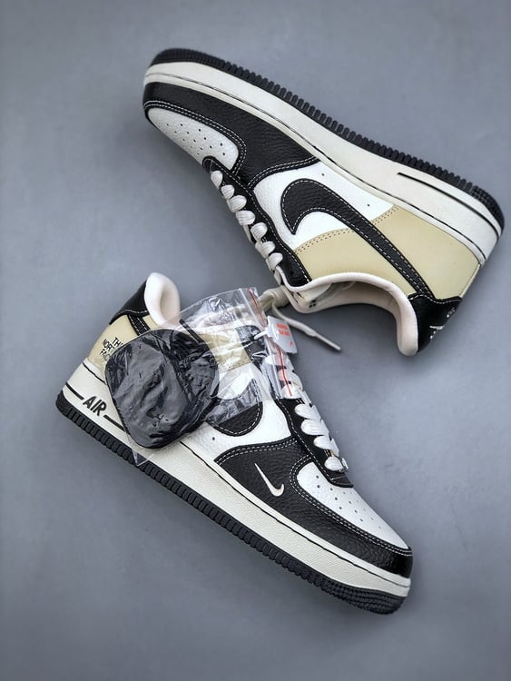 Air Force 1 '07 Low The North Face Couro Lichia Preto - Vista 2