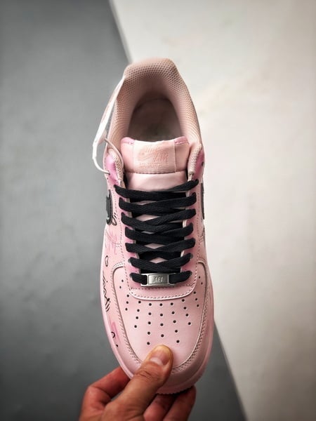 Air Force 1 '07 Low Qixi Limitado Rosa e Preto - Vista 9