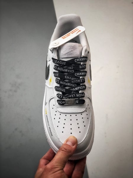 Air Force 1 '07 Low Internet Branco e Preto Graffiti - Vista 9