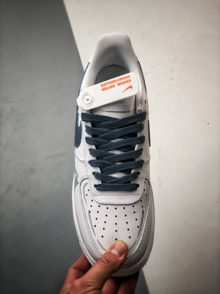 Air Force 1 '07 Low Função Graffiti Branco e Azul - Vista 9