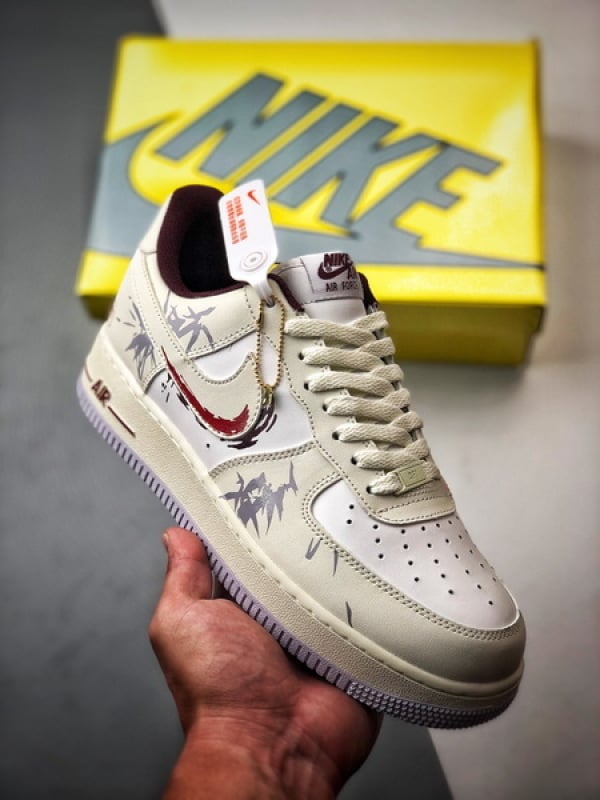 Air Force 1 '07 Low Estilo Chinês Bamboo Bege