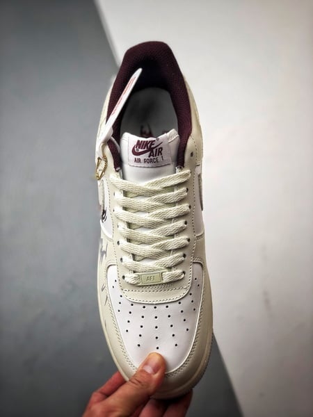 Air Force 1 '07 Low Estilo Chinês Bamboo Bege - Vista 9