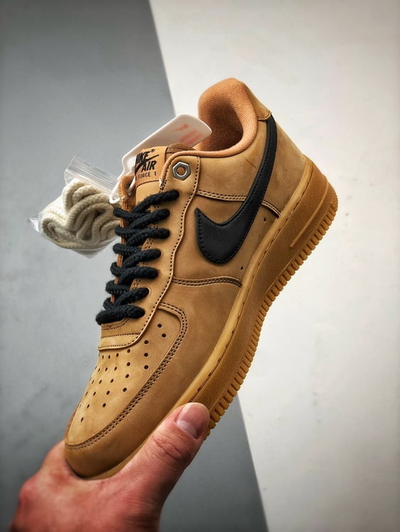 Air Force 1 '07 Low Trigo, Castanho e Preto - Vista 5