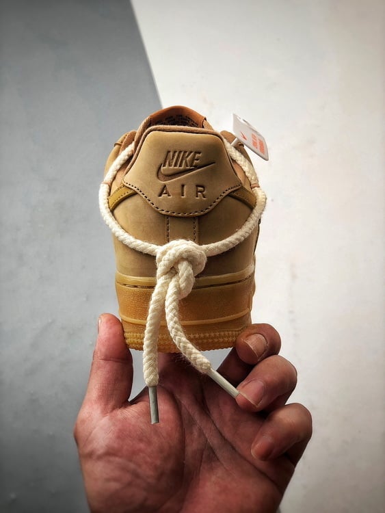 Air Force 1 '07 Low Trigo Desconstruído com Tiras - Vista 3