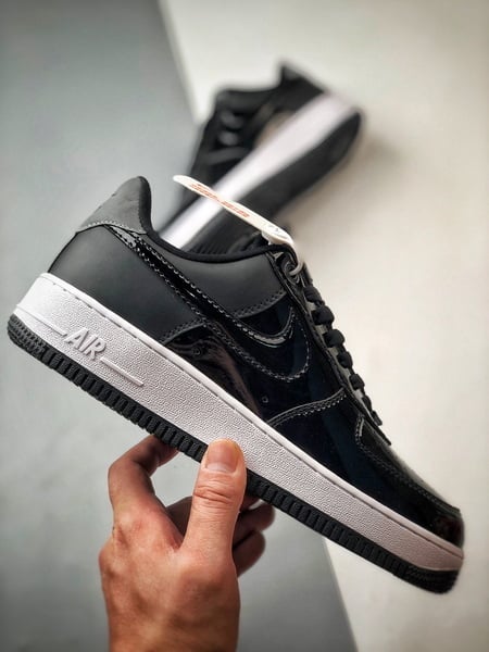 Air Force 1 '07 Low Preto Patente - Vista 7