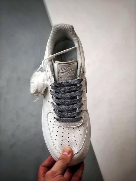 Air Force 1 Low Branco e Cinza Refletivo - Vista 9