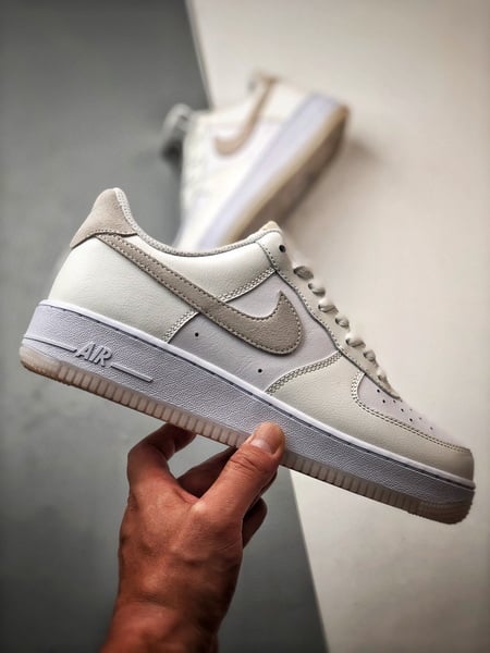 Air Force 1 '07 Low Branco Creme - Vista 7