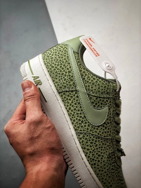 Air Force 1 '07 Low Padrão Verde - Vista 2