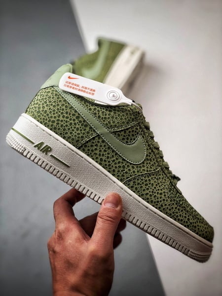 Air Force 1 '07 Low Padrão Verde - Vista 7