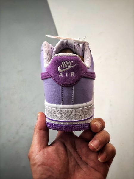 Air Force 1 '07 Low Azul, Branco e Roxo - Vista 3