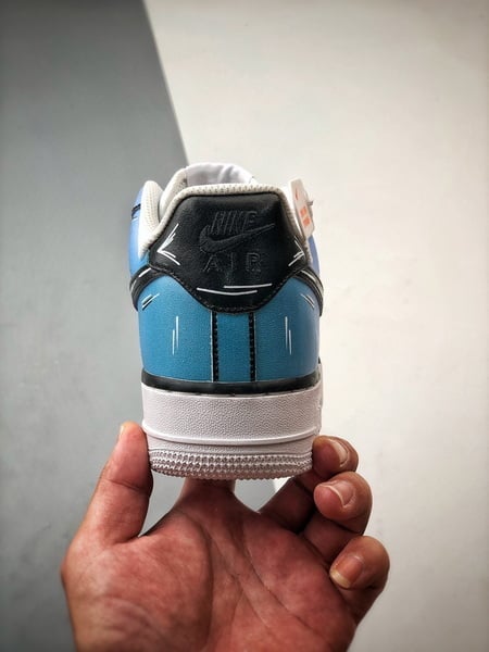 Air Force 1 '07 Low Azul e Rosa Cotton Candy - Vista 3