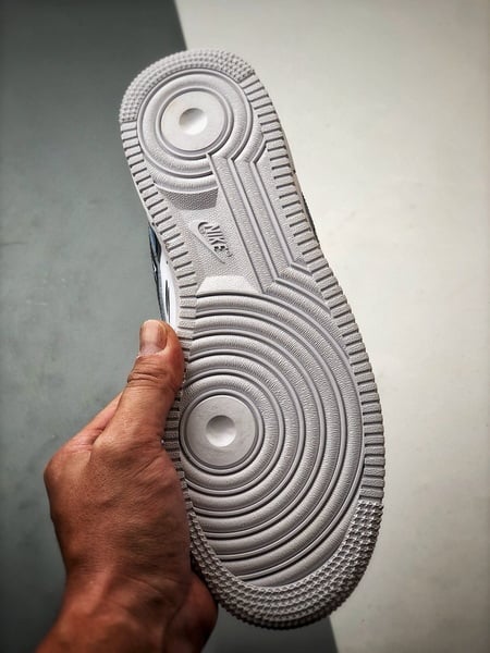 Air Force 1 '07 Low Azul e Rosa Cotton Candy - Vista 4