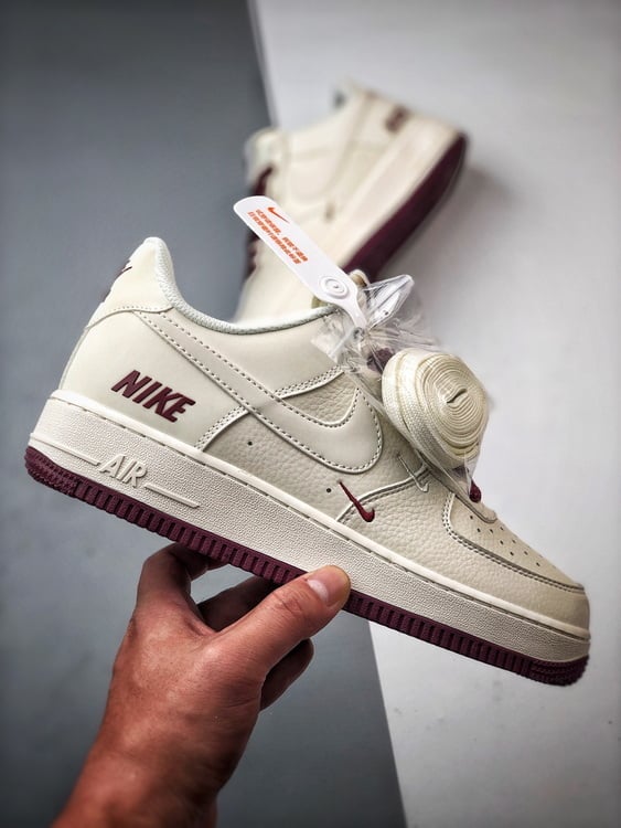 Air Force 1 '07 Low Vinho 3M - Vista 8