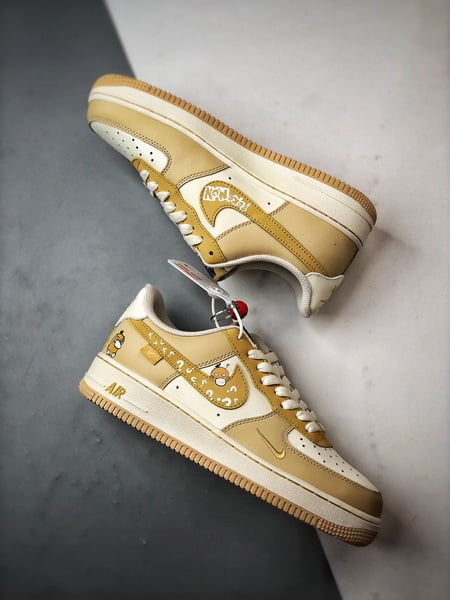 Air Force 1 '07 Low Duck Baby Amarelo Limão - Vista 6