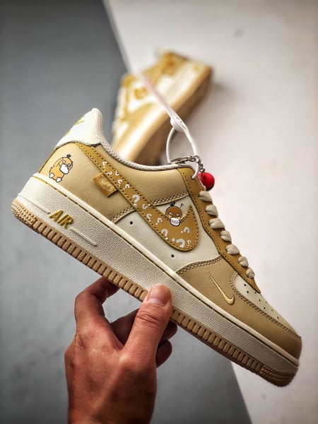 Air Force 1 '07 Low Duck Baby Amarelo Limão - Vista 7