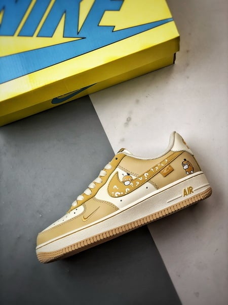 Air Force 1 '07 Low Duck Baby Amarelo Limão - Vista 8